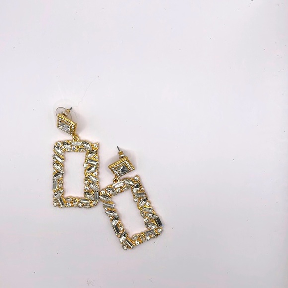 Christian Siriano Jewelry Christian Siriano Rectangular Hoop